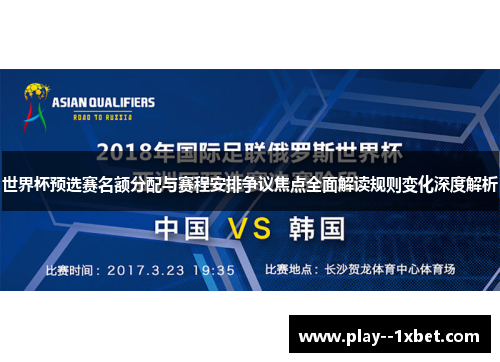 世界杯预选赛名额分配与赛程安排争议焦点全面解读规则变化深度解析 世界杯预选赛名额分配与赛程安排争议焦点全面解读规则变化深度解析