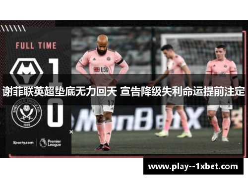 谢菲联英超垫底无力回天 宣告降级失利命运提前注定 谢菲联英超垫底无力回天 宣告降级失利命运提前注定